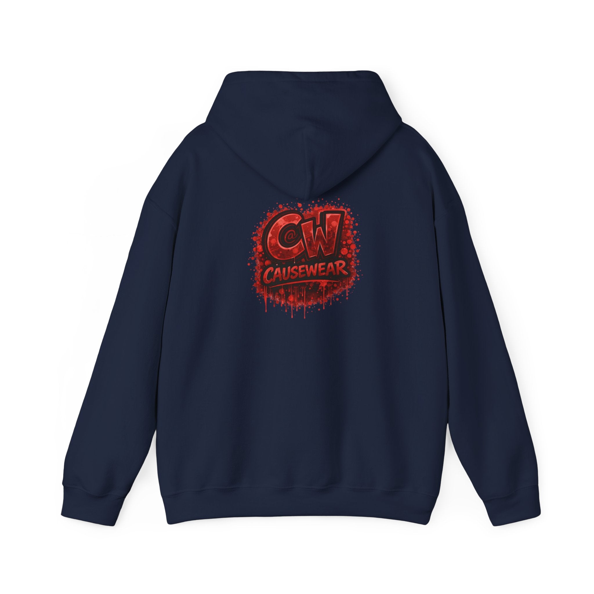 Hoodie — CW Cakewear Red Graffiti Logo Pullover