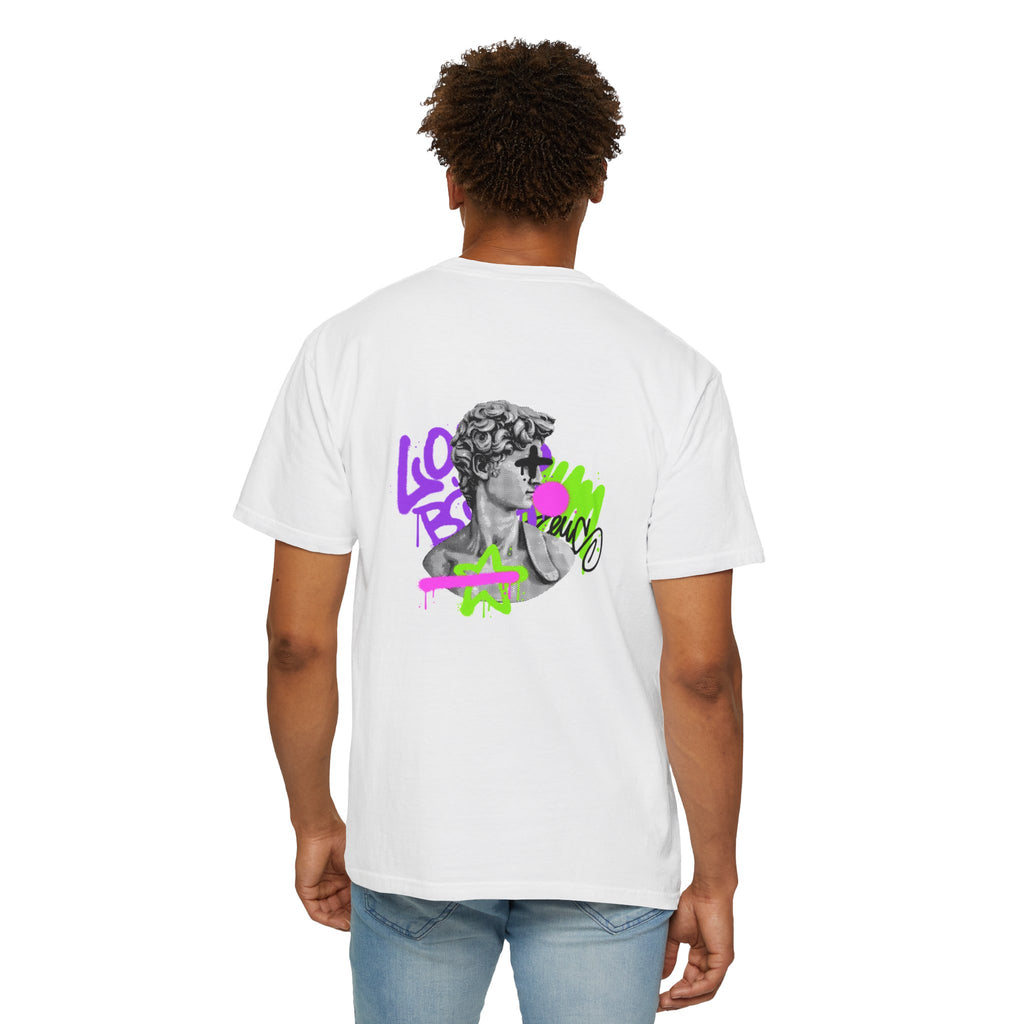 Graffiti David Tee — Street Art Statue Graphic T-Shirt