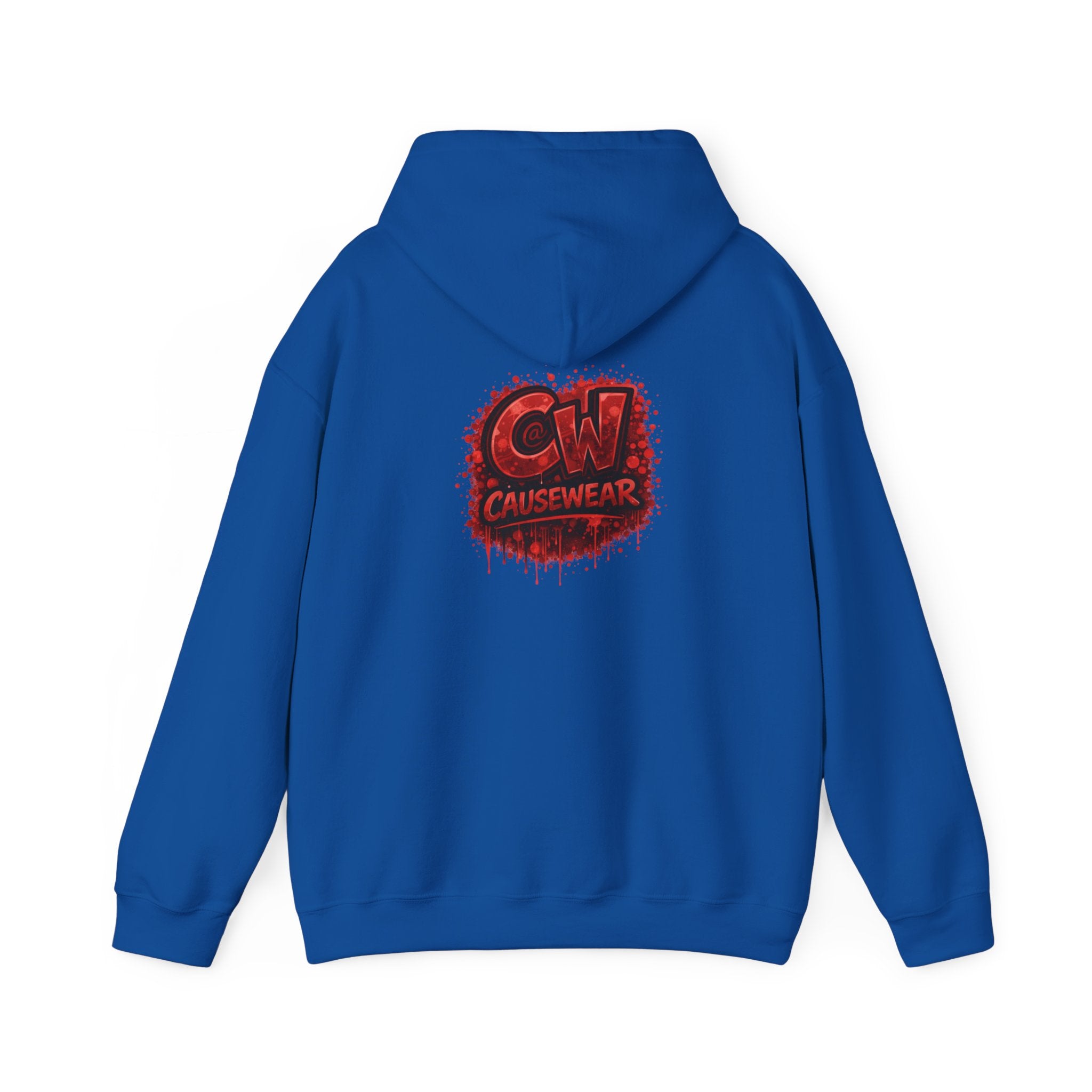 Hoodie — CW Cakewear Red Graffiti Logo Pullover