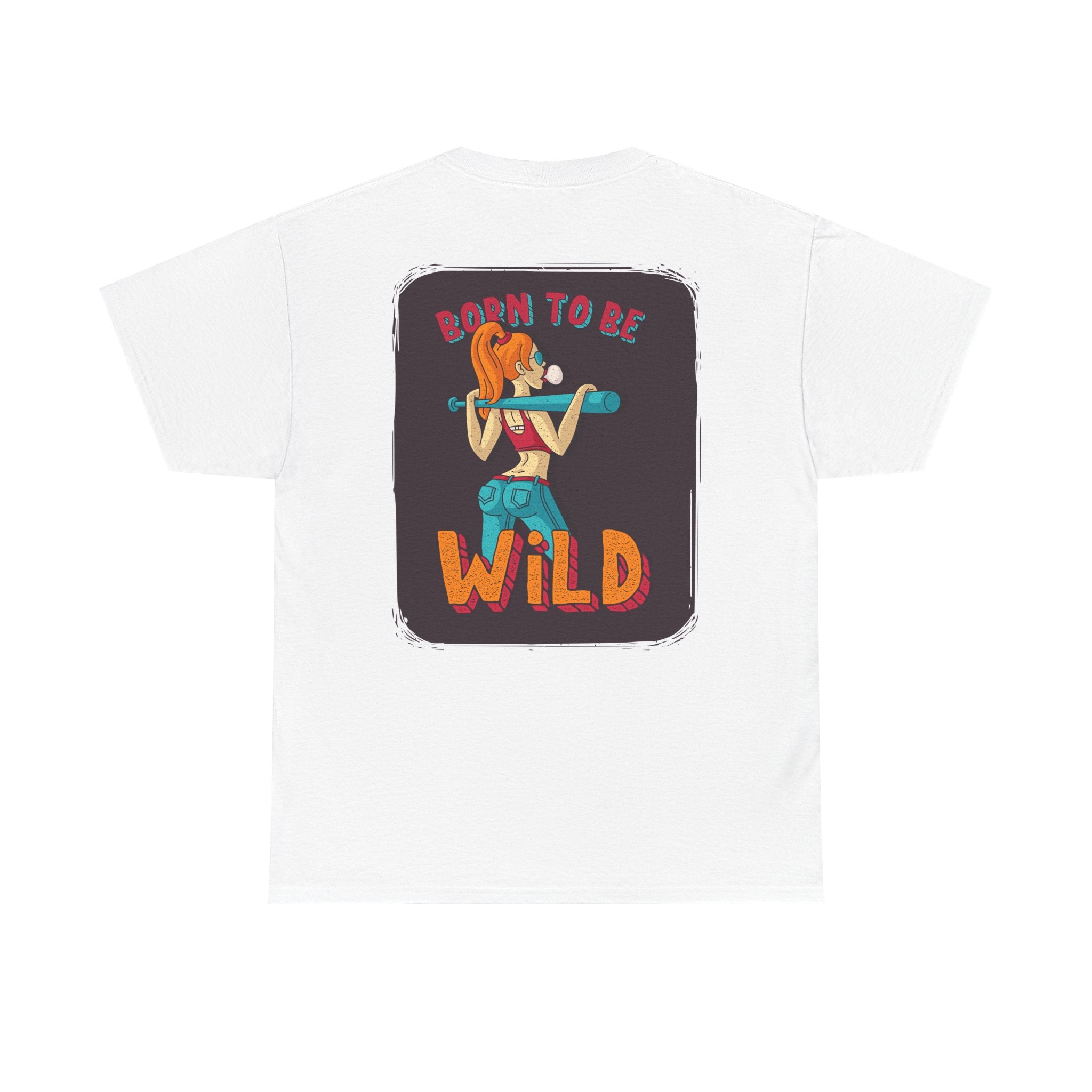 Born to Be Wild Tee — Retro Fitness Graphic T-Shirt