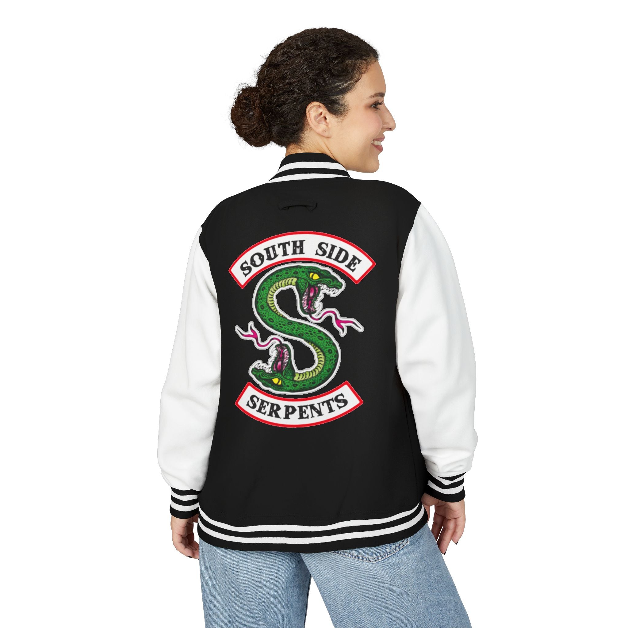 Letterman Jacket — South Side Serpents Embroidered Varsity Jacket