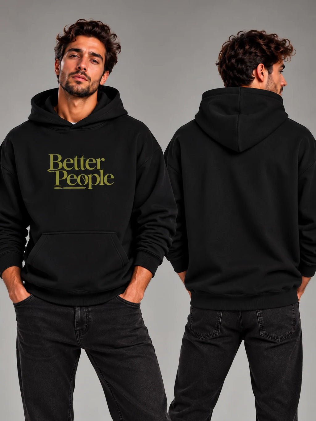 BETTER PEOPLE – Oversized Hoodie