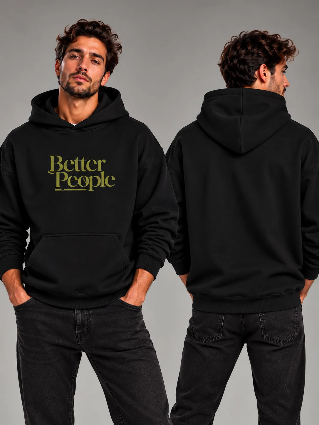 BETTER PEOPLE – Oversized Hoodie