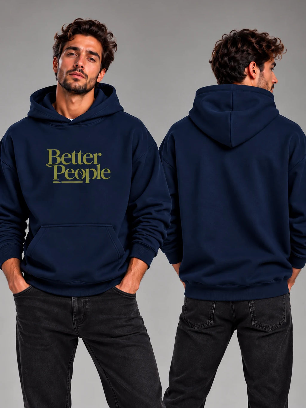 BETTER PEOPLE – Oversized Hoodie