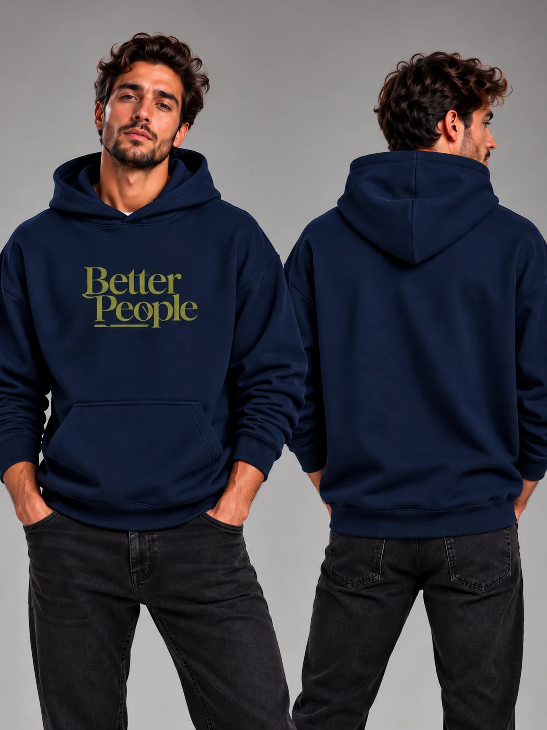 BETTER PEOPLE – Oversized Hoodie