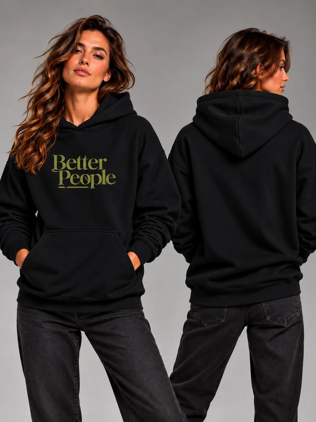 BETTER PEOPLE – Oversized Hoodie
