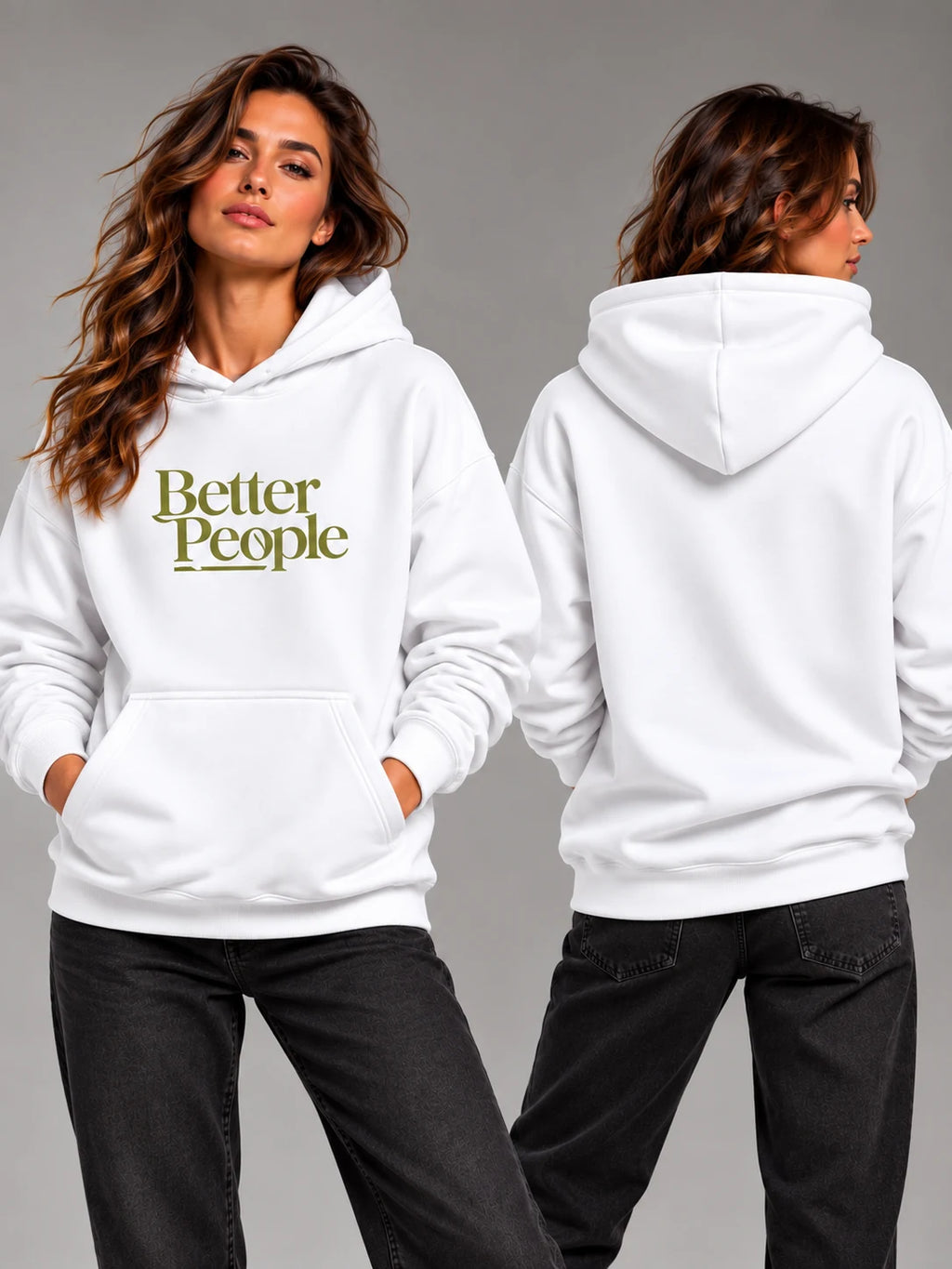 BETTER PEOPLE – Oversized Hoodie