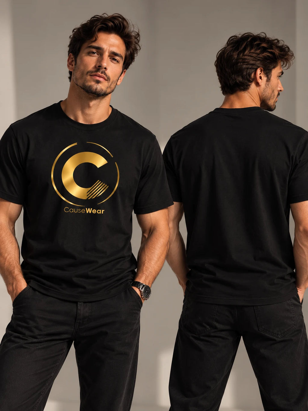 CAUSEWEAR GOLD – Premium T-Shirt