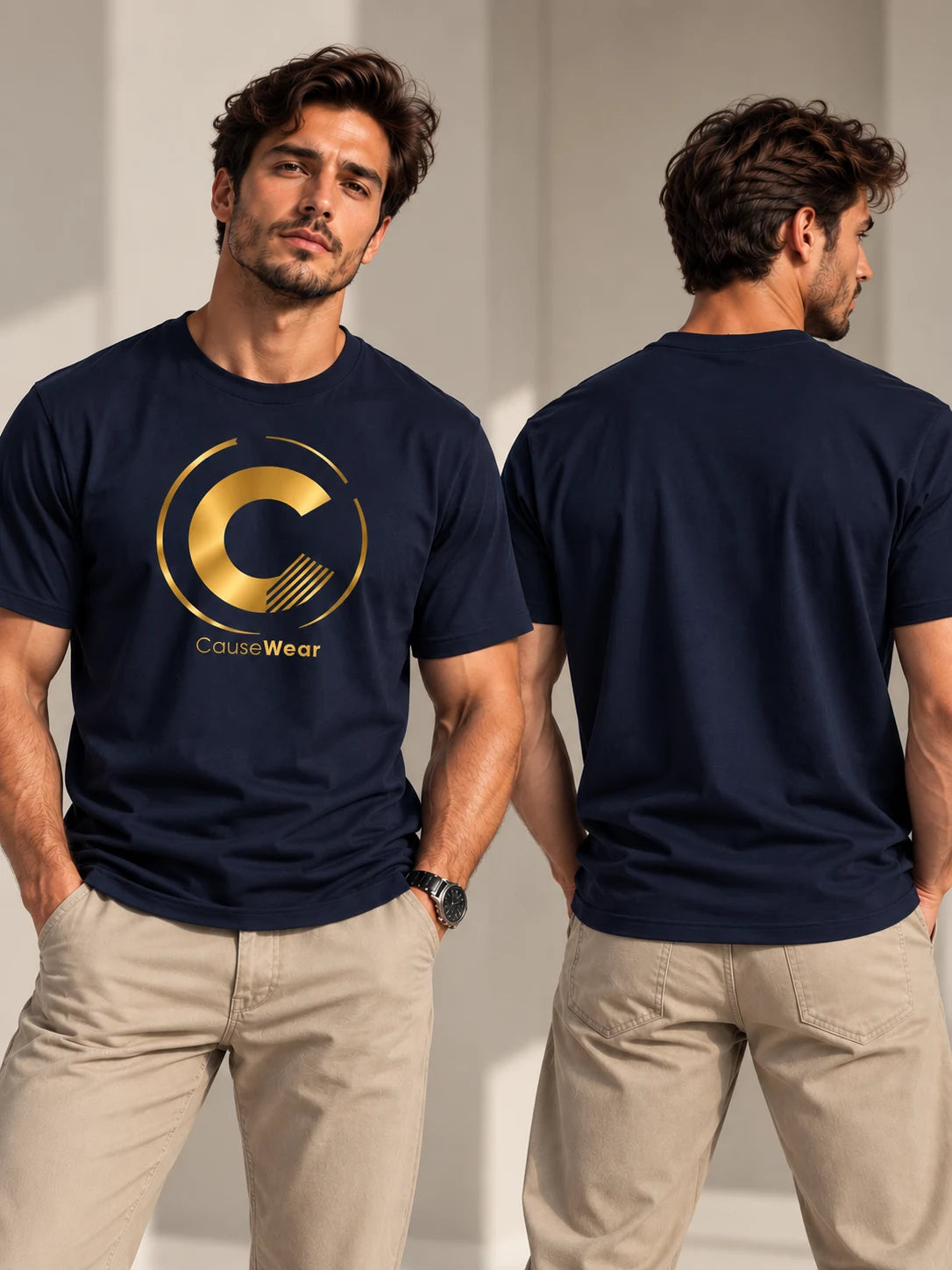 CAUSEWEAR GOLD – Premium T-Shirt