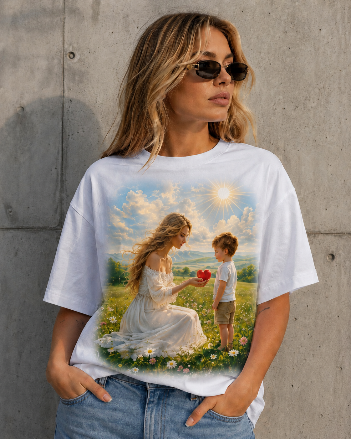 A Gift of Kindness – Premium Oversized Tee