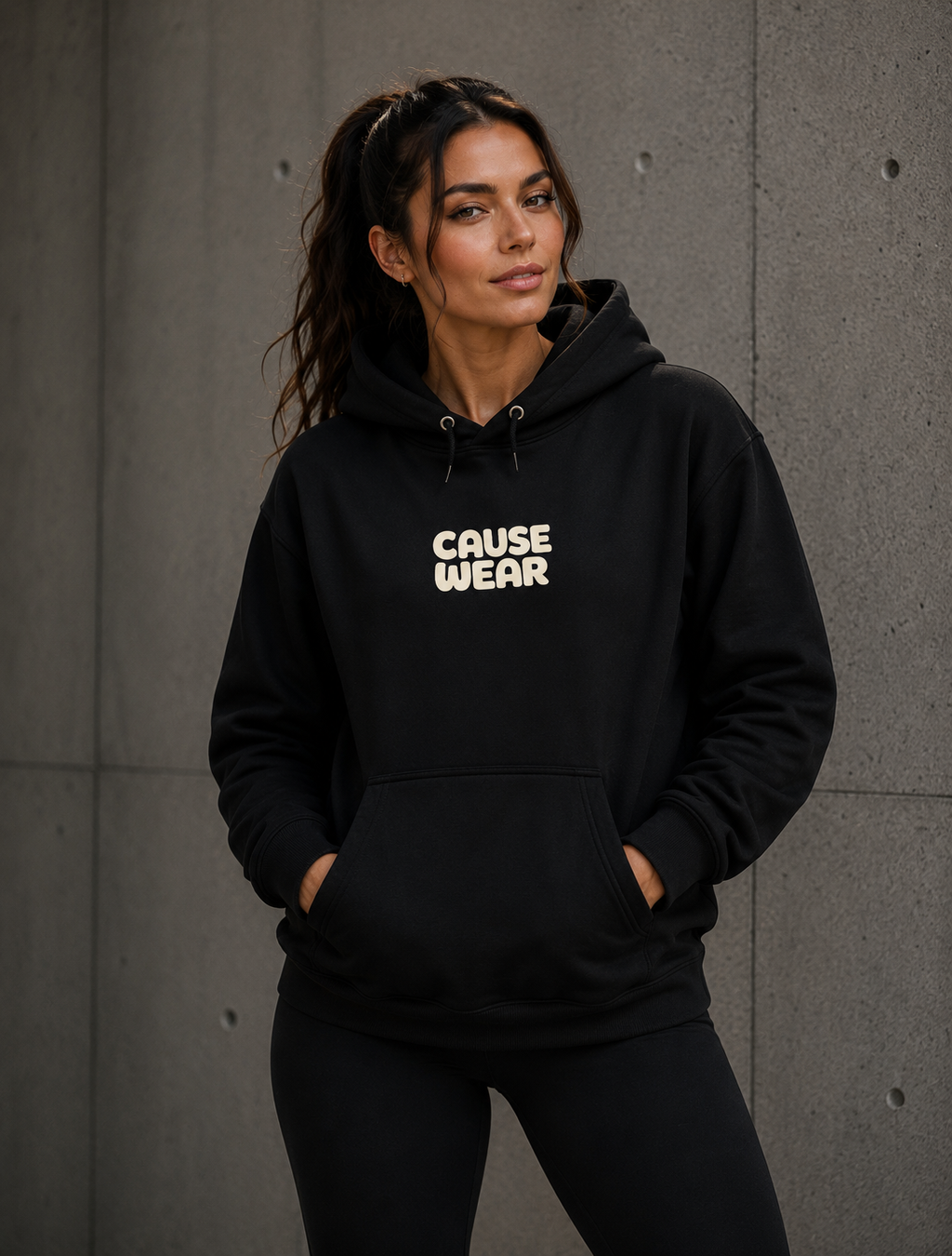 CauseWear Core Hoodie – Black 15638001844554