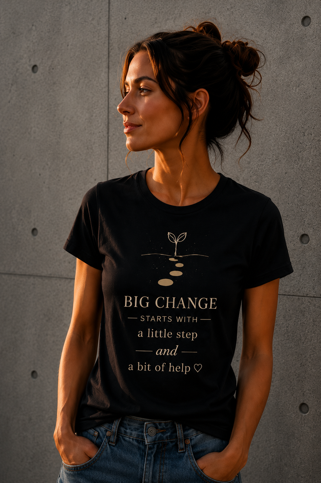 Big Change | Cause Wear Heavy Cotton Tee 15682258731338