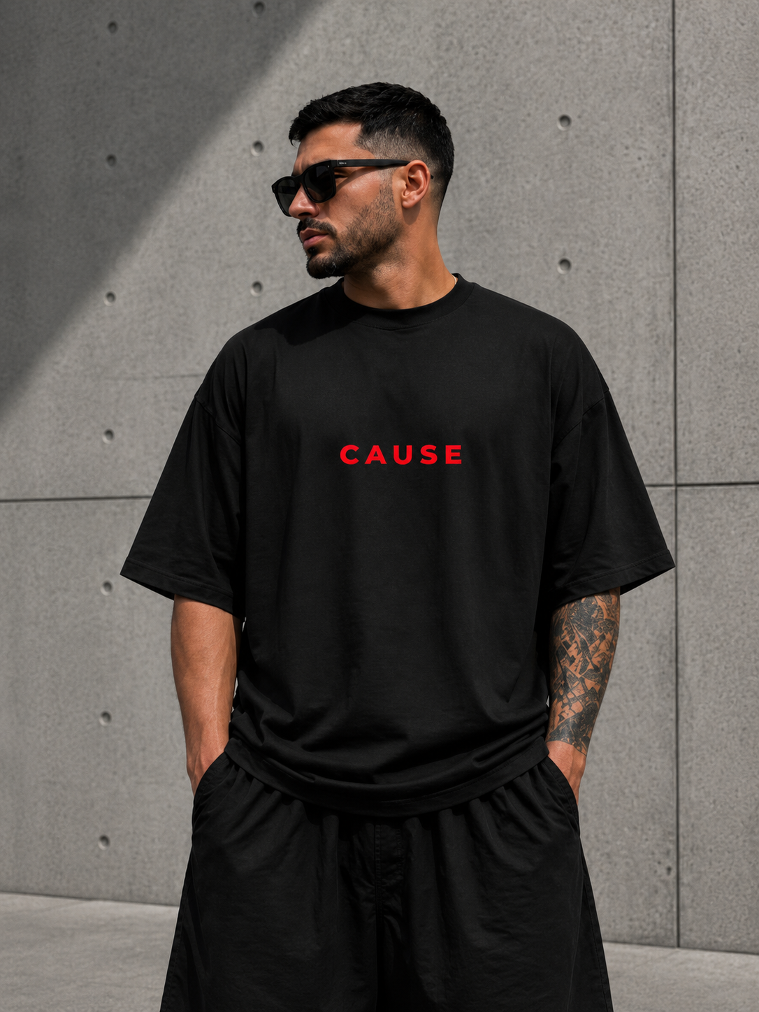 Heavyweight Cotton Oversized T-Shirt 15638900015434