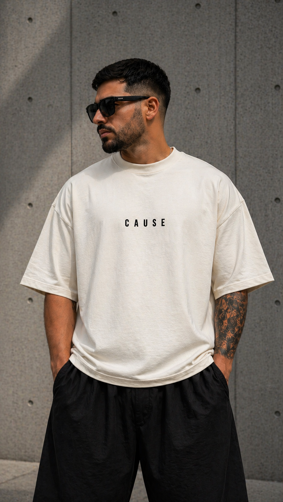 Cause Heavyweight Cotton Oversized T-Shirt