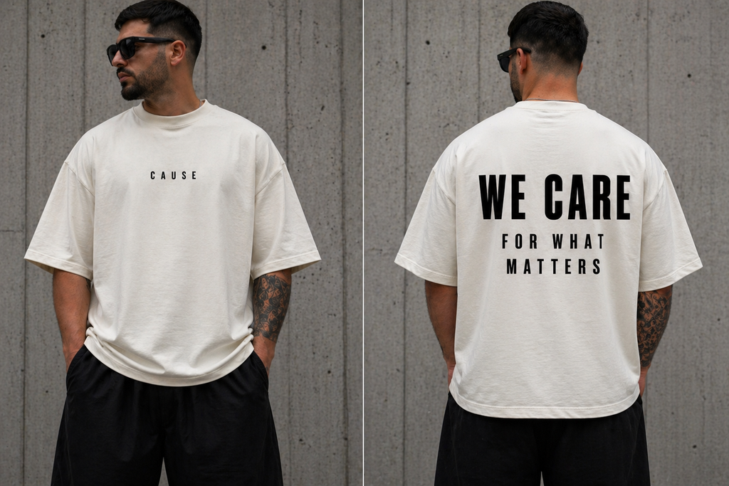 Cause Heavyweight Cotton Oversized T-Shirt
