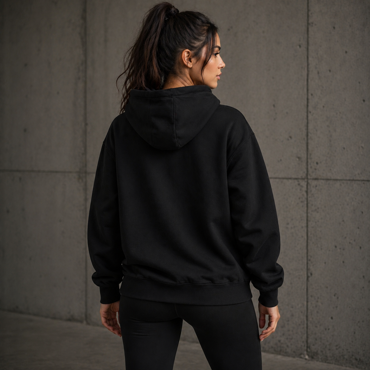 CauseWear Minimal Hoodie – Black