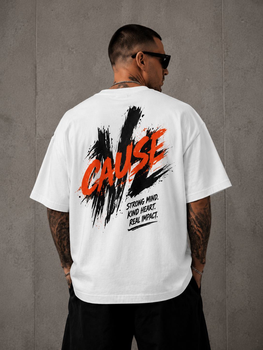 CAUSE Heavy Cotton Oversized T-Shirt
